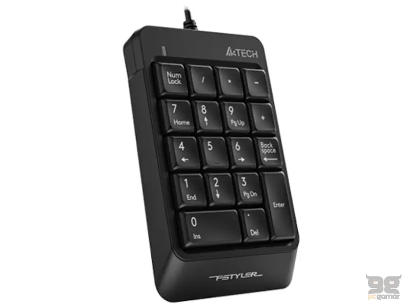 A4 TECH FK13P FSTYLER Numerička USB crna tastatura 