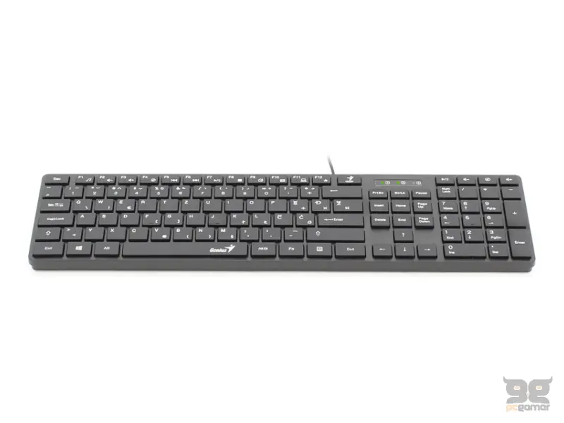 GENIUS SlimStar 126 USB YU crna tastatura 