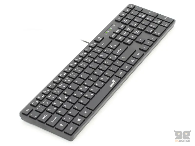 GENIUS SlimStar 126 USB YU crna tastatura 