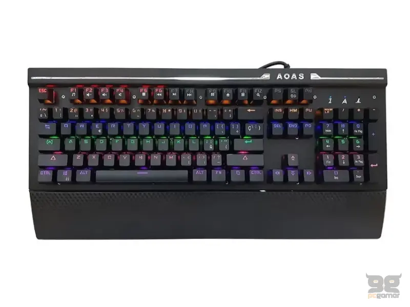 AOAS AS-808 Gaming USB  tastatura crna 