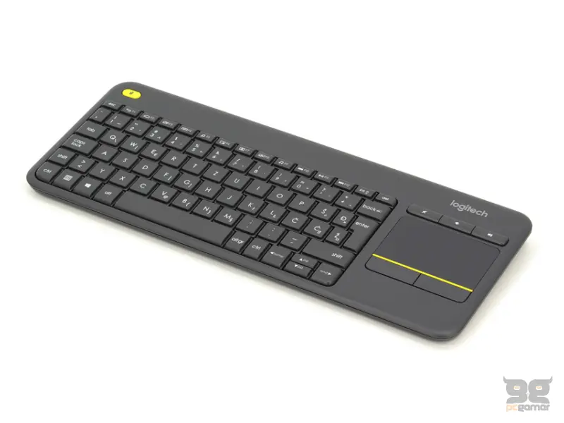 LOGITECH K400 Plus Wireless Touch YU crna tastatura 