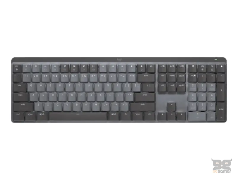 LOGITECH MX Mechanical Wireless Illuminated Tactile tastatura Graphite US 