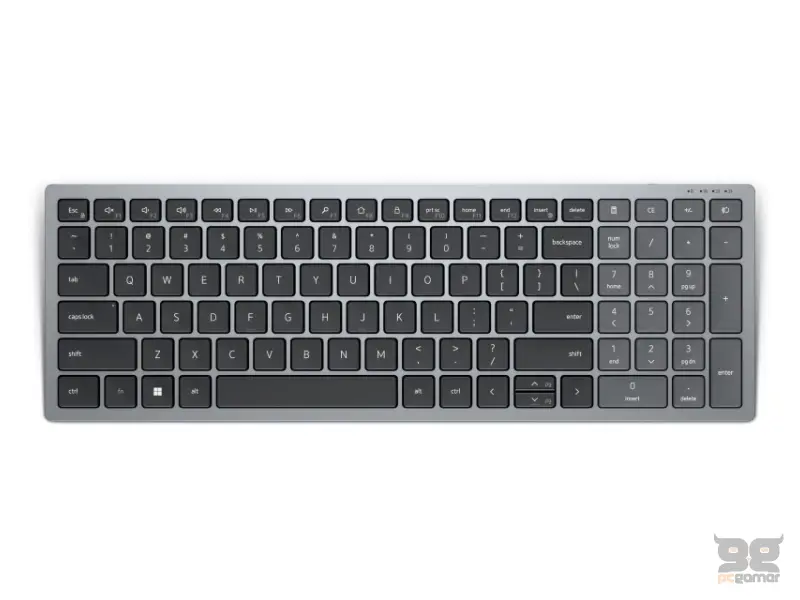 DELL KB740 Pro Plus Compact Multi-device US wireless tastatura siva 