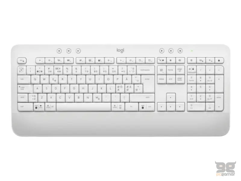 LOGITECH K650 Signature Wireless US bela tastatura 