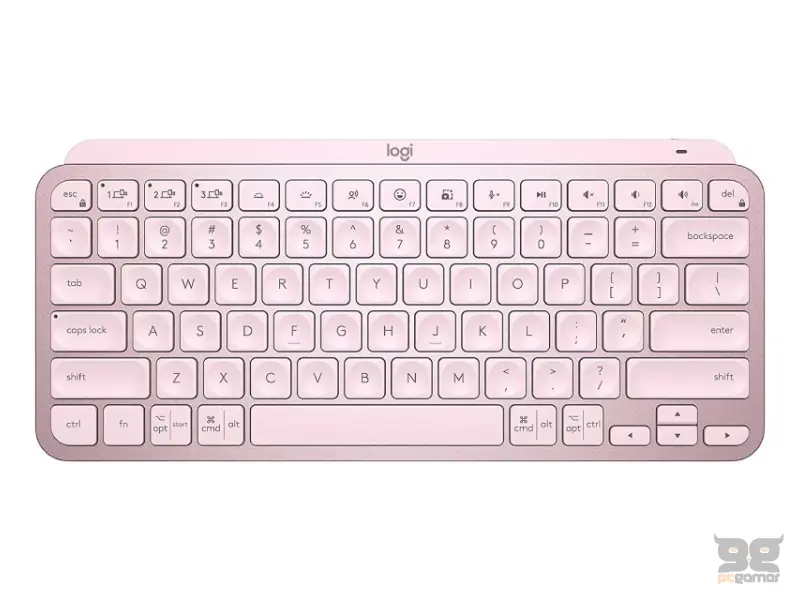 LOGITECH MX Keys Mini Wireless Illuminated tastatura roze US 