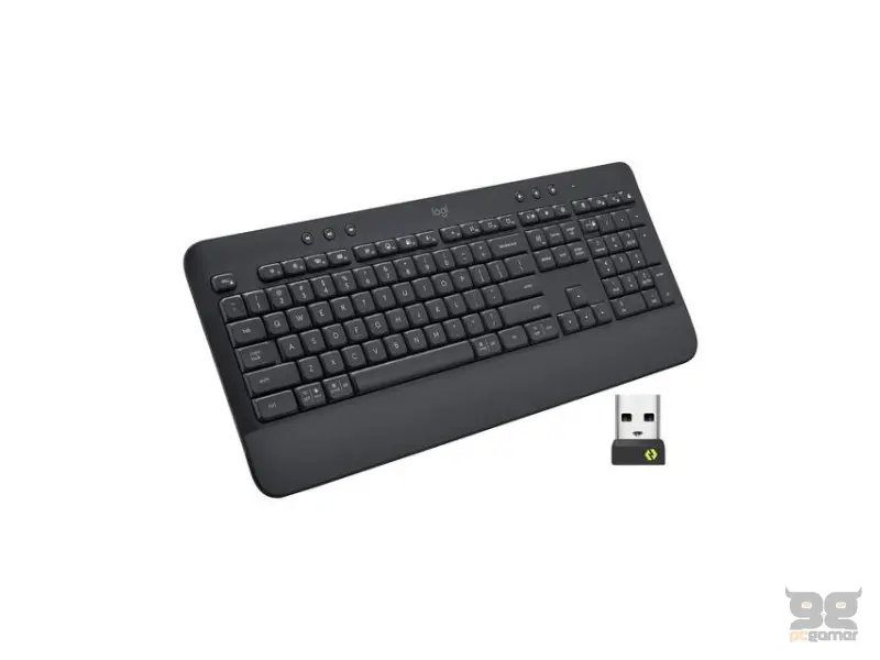 LOGITECH K650 Signature Wireless US crna tastatura 