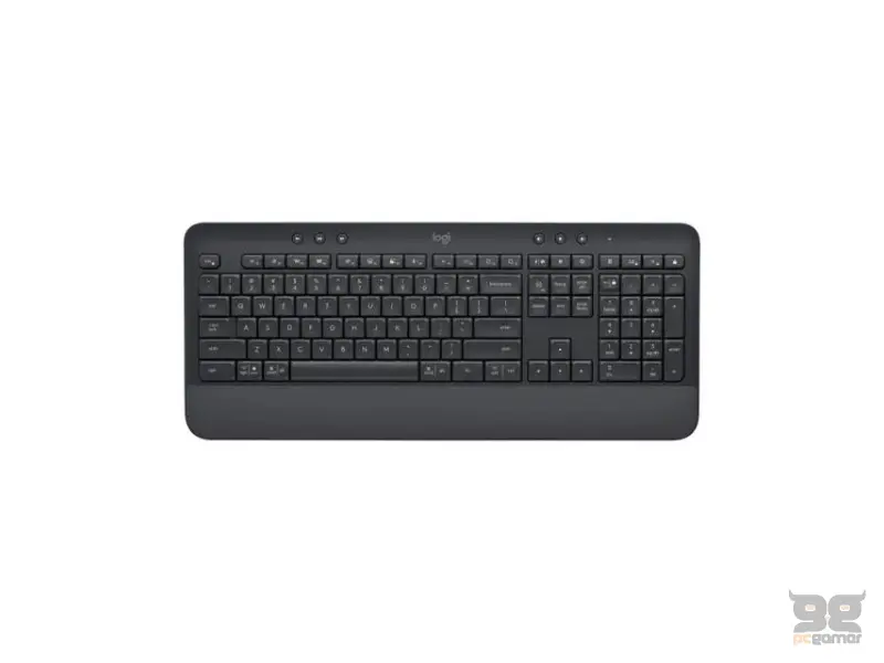 LOGITECH K650 Signature Wireless US crna tastatura 