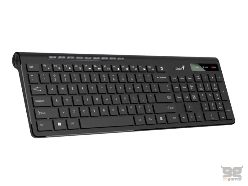 GENIUS SlimStar 7230 USB US wireless crna tastatura 