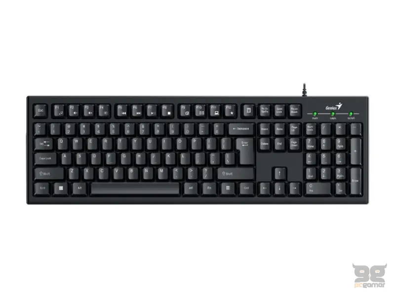 GENIUS KB-100 USB US crna tastatura 