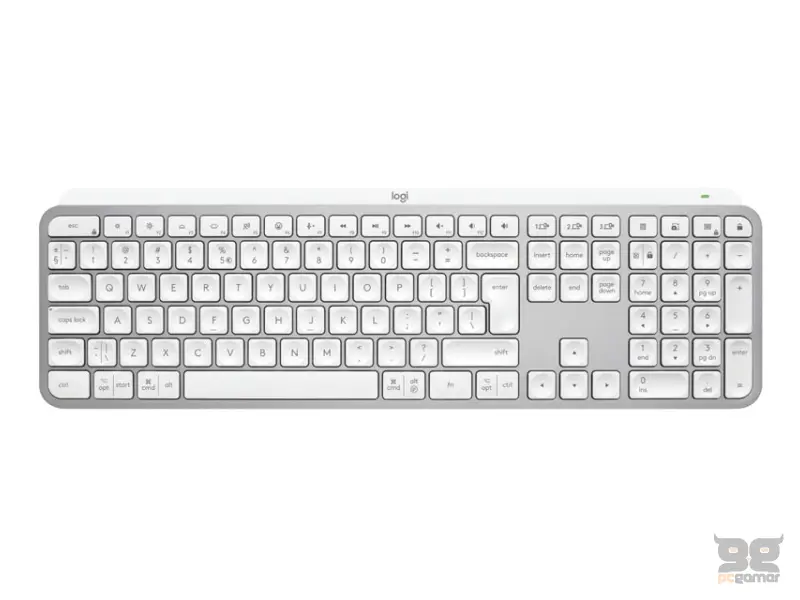 LOGITECH MX Keys S Wireless Illuminated tastatura Pale Grey US 