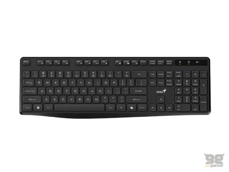 GENIUS KB-7200 Wireless USB US wireless crna tastatura 