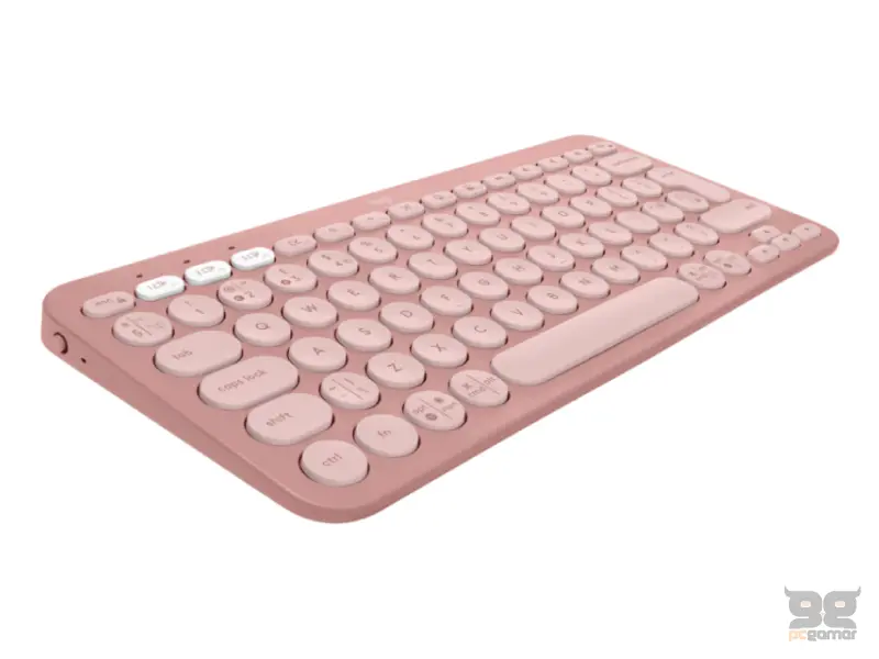 LOGITECH K380s Bluetooth Pebble Keys 2 US roze tastatura 