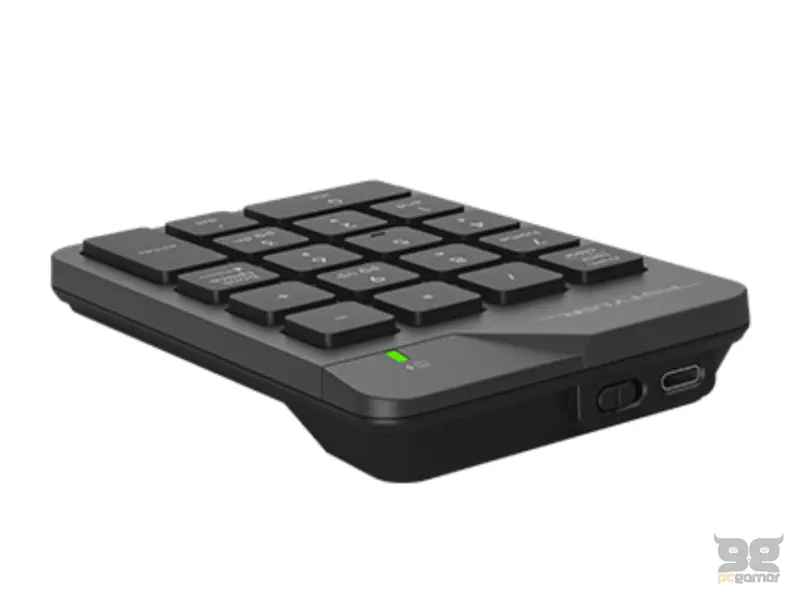 A4 TECH FGK21C FSTYLER 2.4G Wireless Numeric Keypad USB Type-C siva tastatura 