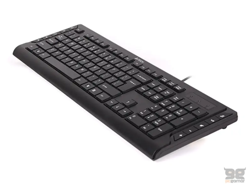 A4 TECH KD-600 X-SLIM USB US crna tastatura 