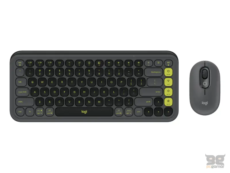 LOGITECH POP Icon Combo US tastatura graphite 