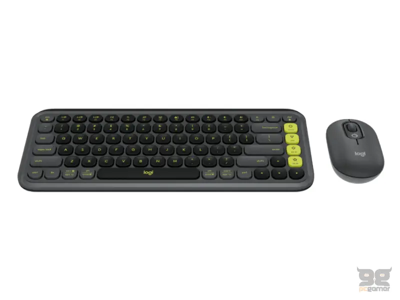 LOGITECH POP Icon Combo US tastatura graphite 