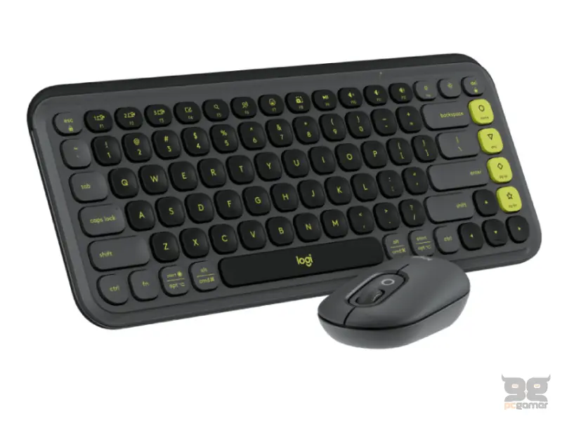 LOGITECH POP Icon Combo US tastatura graphite 