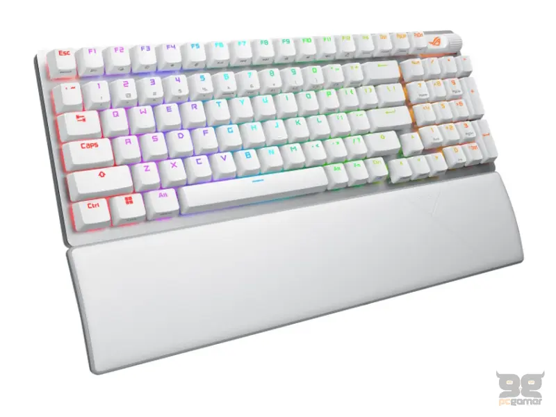 ASUS X901 ROG Strix Scope II 96 Wireless Gaming tastatura bela 