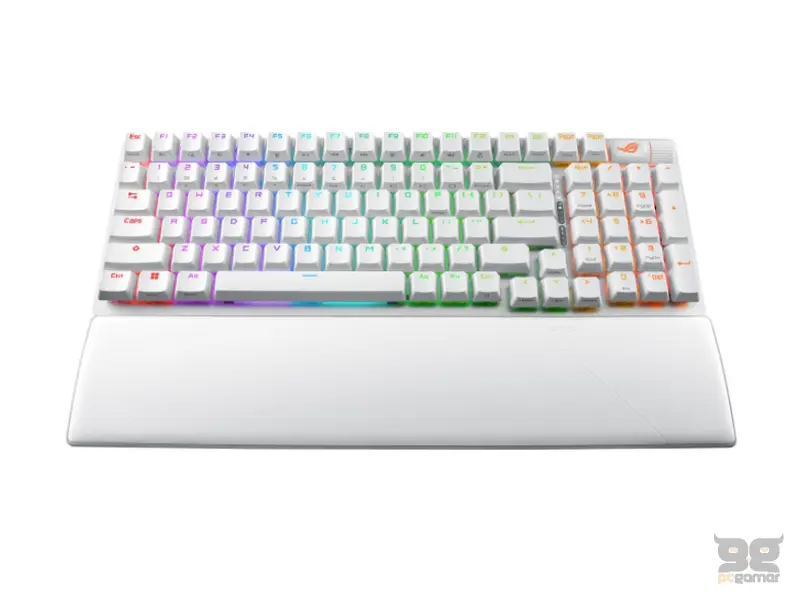 ASUS X901 ROG Strix Scope II 96 Wireless Gaming tastatura bela 