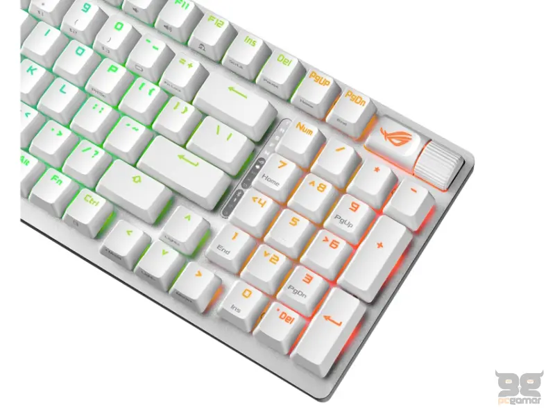 ASUS X901 ROG Strix Scope II 96 Wireless Gaming tastatura bela 