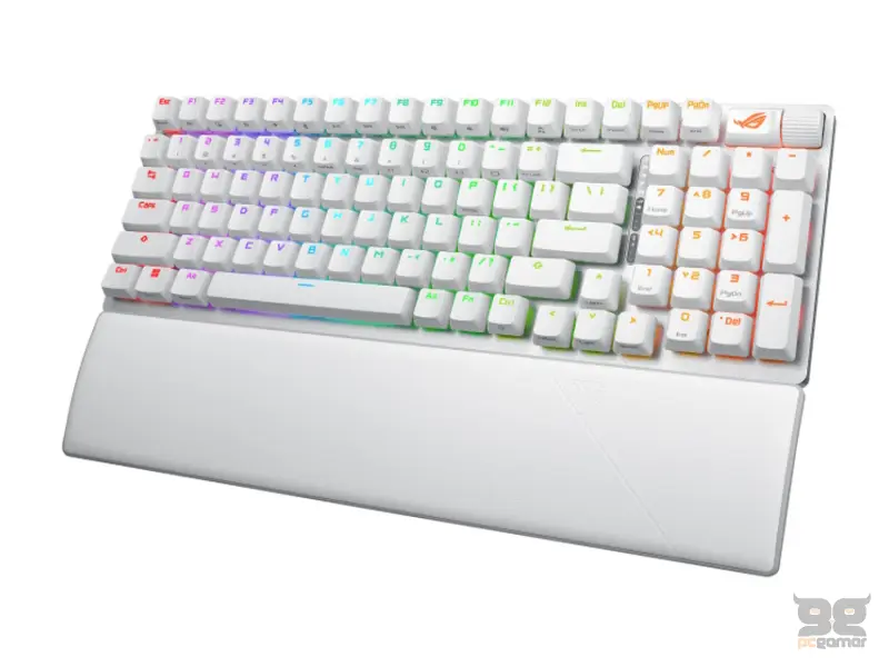 ASUS X901 ROG Strix Scope II 96 Wireless Gaming tastatura bela 