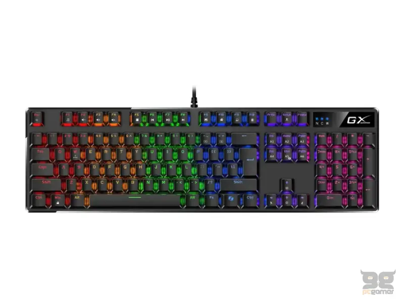 GENIUS Scorpion K12 Gaming RGB USB US mehanička tastatura crna 