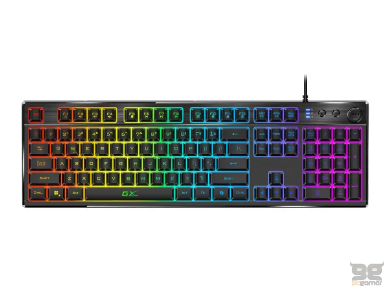 GENIUS Scorpion K7 Plus Gaming USB US crna tastatura 