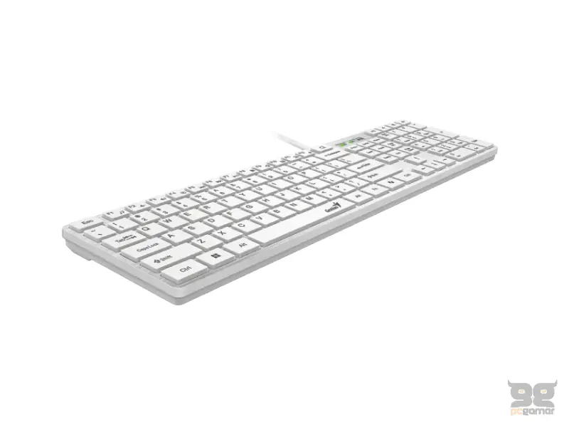 GENIUS SlimStar 126 USB US bela tastatura 