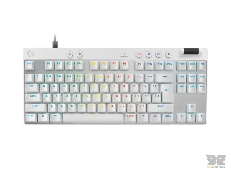 LOGITECH G Pro X Rapid TKL gaming tastatura bijela 
