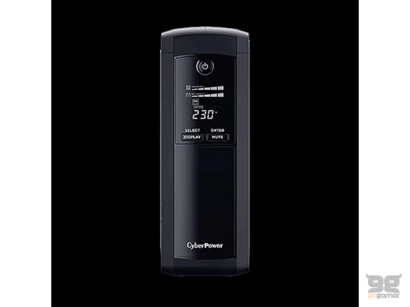 CyberPower 1600VA/960W VP1600ELCD, line-int., šuko, desktop