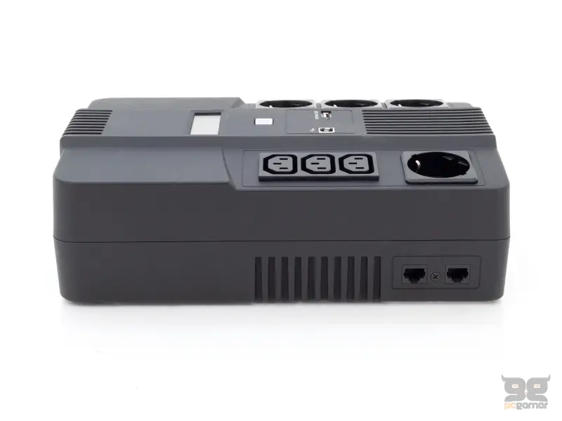 Digitus UPS All-in-One 600VA/360W, LED 12V/7Ah x1, 4x CEE 7/7,3x IEC C13, USB, RJ45
