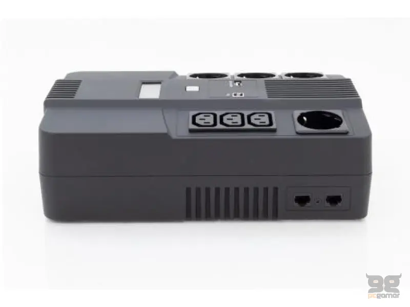 Digitus UPS All-in-One 800VA/480W, LED 12V/9Ah x1, 4x CEE 7/7,3x IEC C13, USB, RJ45