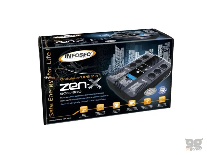 UPS Zen-X 800FR/ Schzko