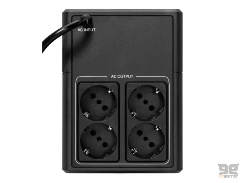 Eaton 5E Gen2 UPS USB DIN, 1200 VA, 660 W, Input: Schuko, Outputs:(4)Schuko,Tower,Line interactive