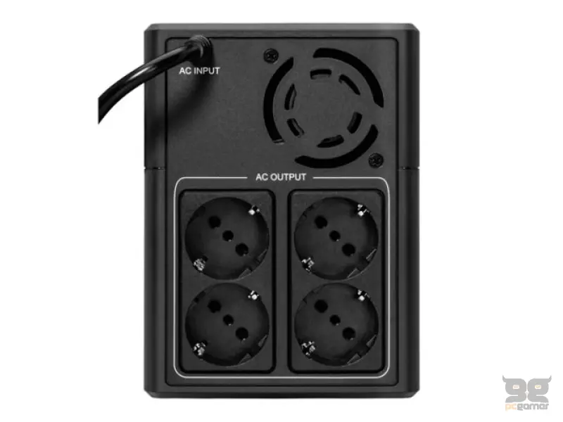 Eaton 5E Gen2 UPS USB DIN, 1600 VA, 900 W, Input: Schuko, Outputs:(4)Schuko,Tower,Line interactive