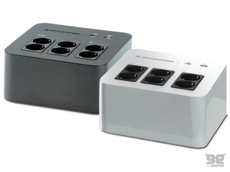 Socomec UPS NeTYS PL 800VA/480W 230V 50/60Hz, 4+2 SCHUKO (ŠUKO), USB, Offline