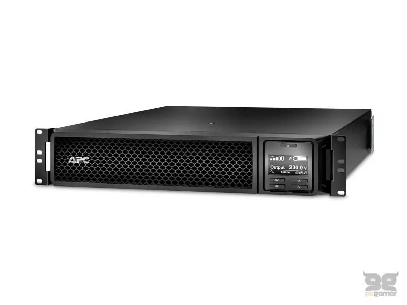 APC Smart-UPS On-Line, 3kVA, Rackmount 2U, 230V, 8x C13+2x C19 IEC outlets