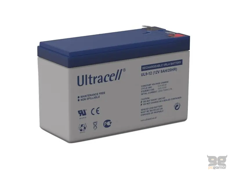 Baterija 12V/9Ah, VRLA tehnologija