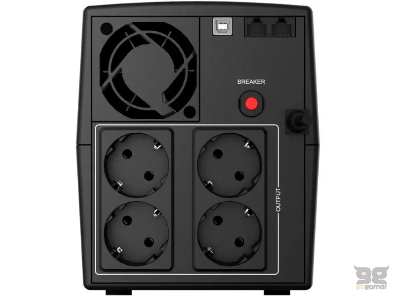 NJOY Keen 1000 USB 600W UPS (UPLI-LI100KU-CG01B) 