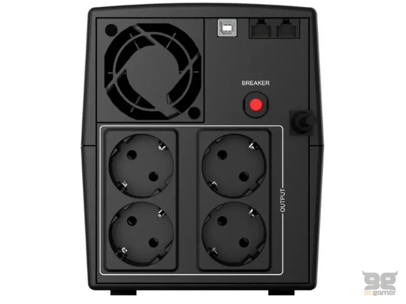 NJOY Keen 2000 USB 1200W UPS (UPLI-LI200KU-CG01B) 