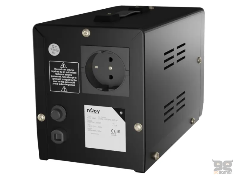 NJOY Alvis AVR 1000VA 600W (AVRL-10001AL-CS01B) 