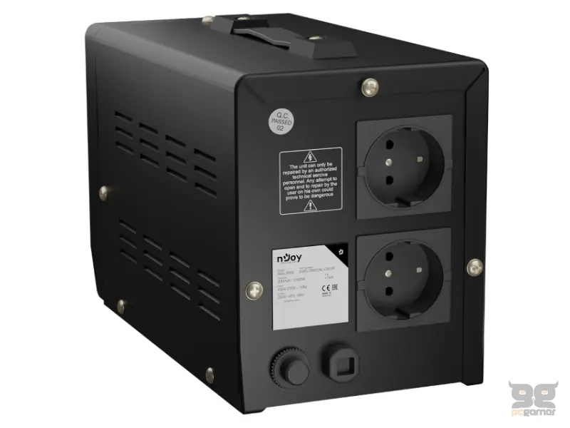 NJOY Alvis AVR 2000VA 1200W (AVRL-20002AL-CS01B) 