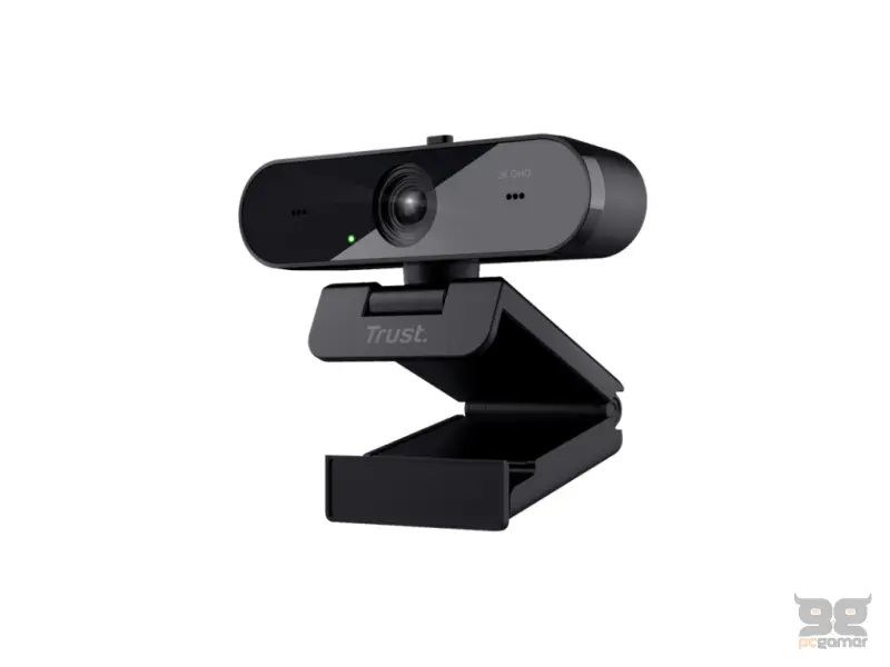 TRUST TAXON High-quality 2K QHD webcam with auto focus, USB 2.0, omnidirectional microphone