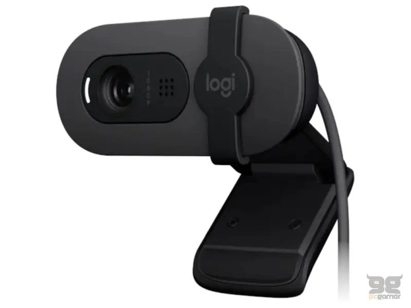 LOGITECH BRIO 105 Business Webcam Full HD 1080p with Automatic Light Balance, USB-A, Privacy shutter