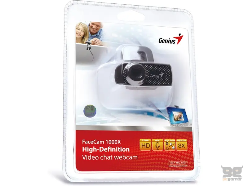 GENIUS FaceCam 1000X V2 web kamera 