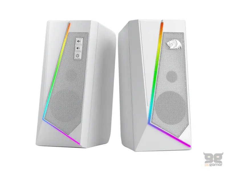 Redragon Zvučnici Anvil GS520 RGB Gaming 2.0 - White
