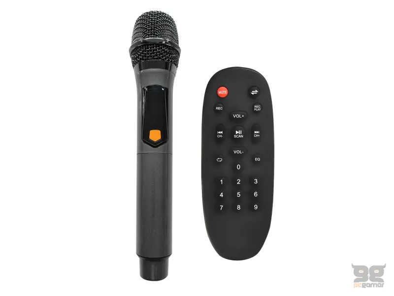 Mikado Zvucnik MD-80KP 40W 3600mAh Black 1 UHF UV Microphone USB/BT/TF/TWS/AUX