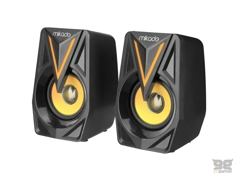 Mikado Zvucnici MD-S23 GLARE 2.0 2x3W RGB USB
