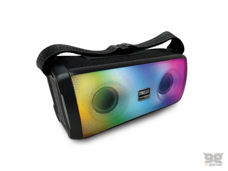 SONICGO! 3 RGB, RGB prenosni Bluetooth zvucnik