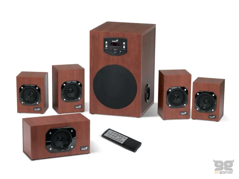 GENIUS SW-HF5.1 4600 v2 wood zvučnici 